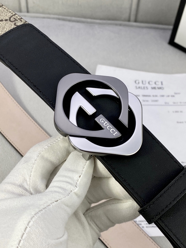 グッチベルト激安角部分ディテール